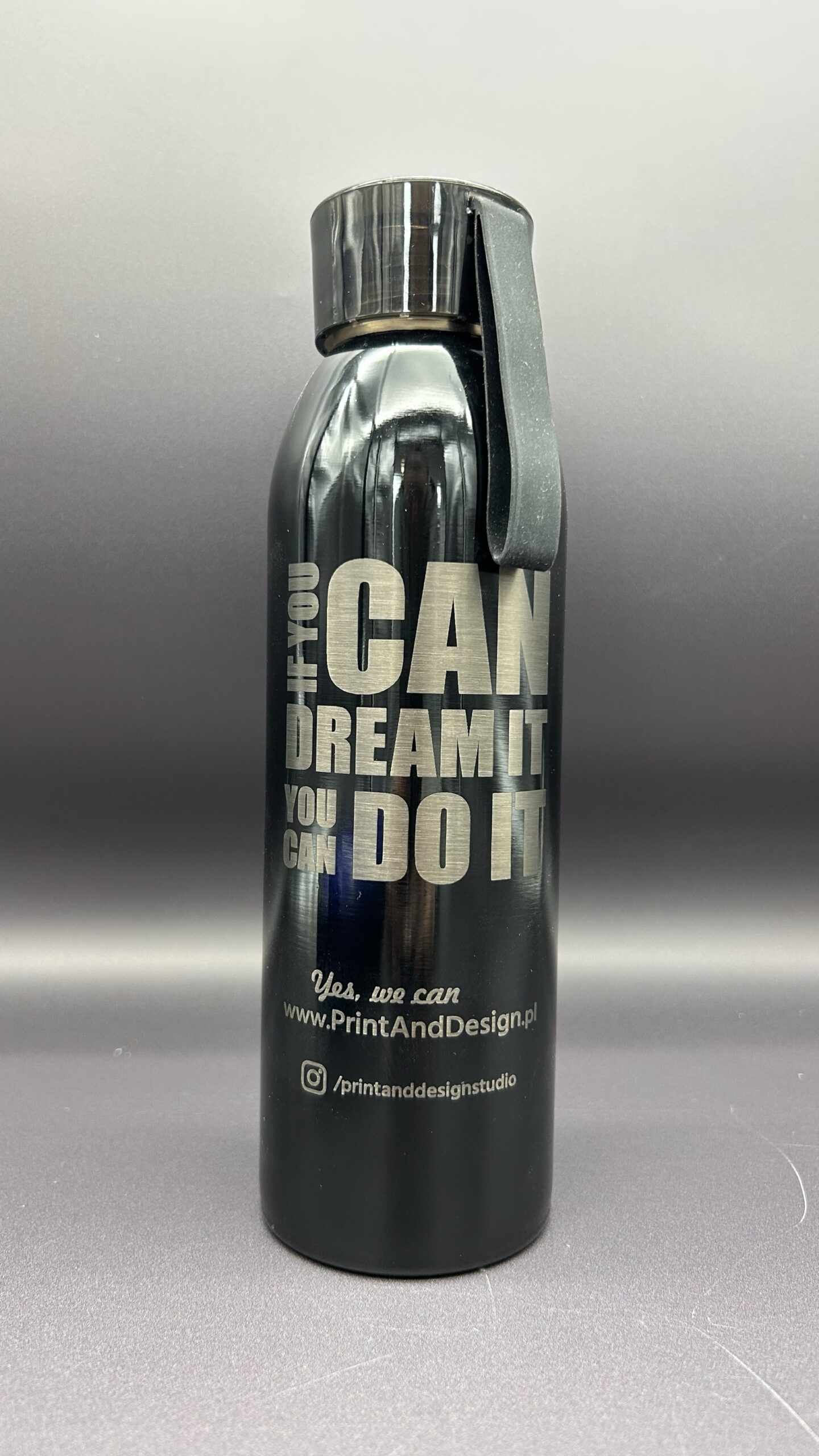 Butelka stalowa 650 ml - obrazek 3