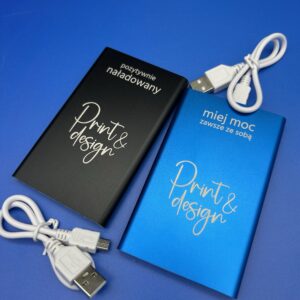 Power bank 4000 mAh z aluminium z recyklingu – ekologiczne zasilanie zawsze pod ręką