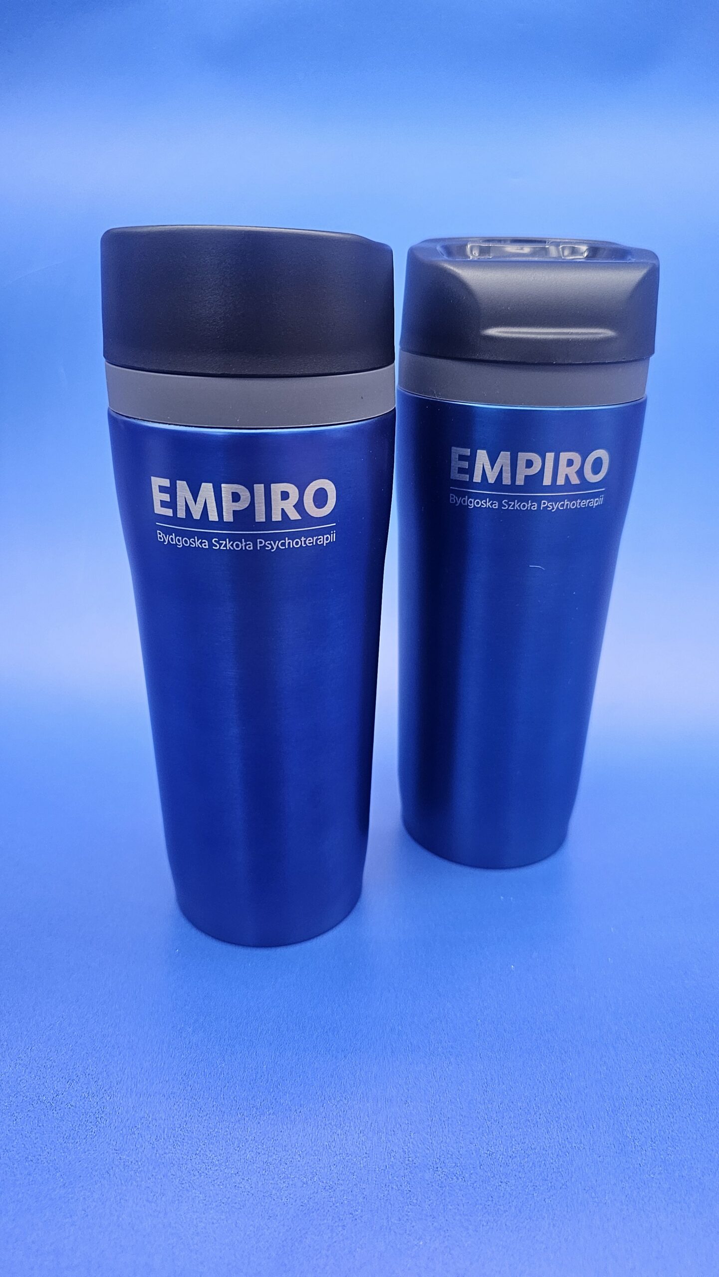 Kubek izotermiczny Empiro 350 ml, niebieski