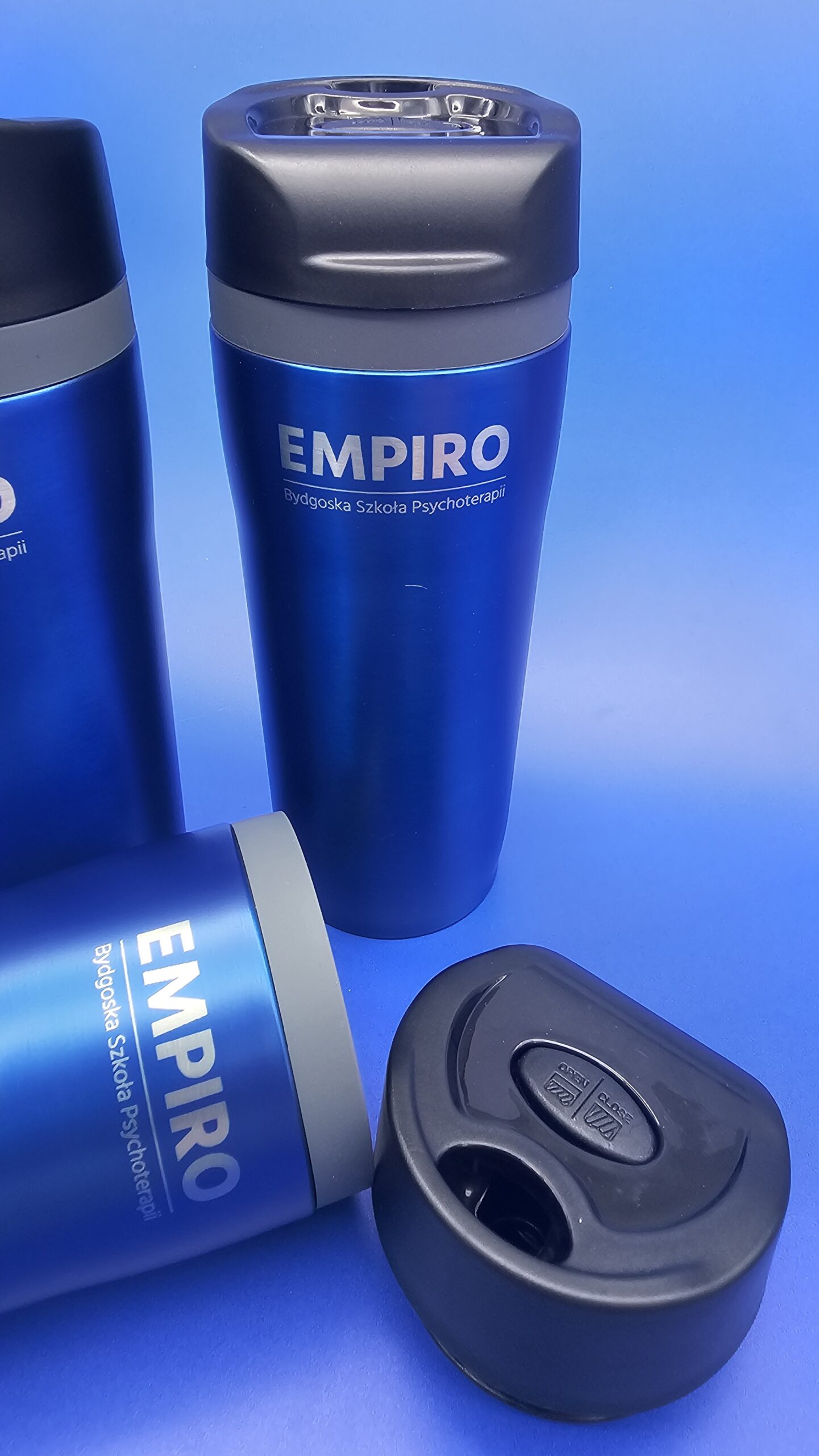 Kubek izotermiczny Empiro 350 ml, niebieski - obrazek 4